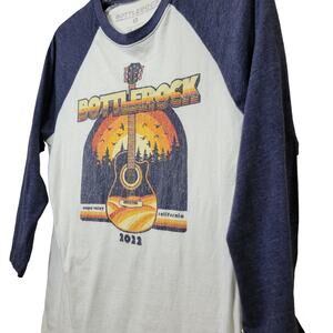 BottleRock Festival Napa Valley Tee T-Shirt Metallica Pink Luke Combs S 2022